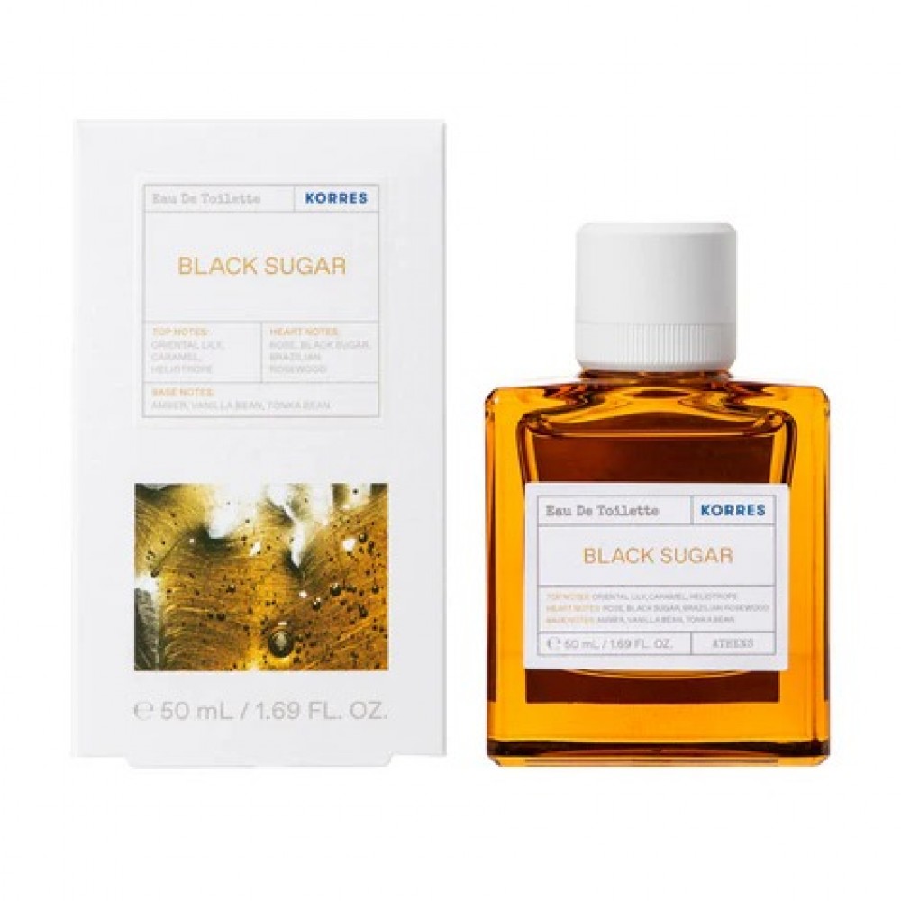 Korres Black Sugar Eau De Toilette Άρωμα 50ml Καλλυντικά